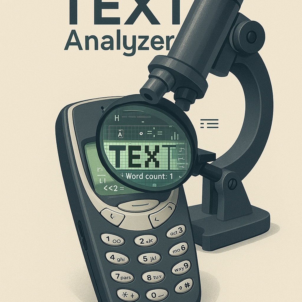 Text Analyzer poster